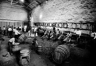 Fässer Herstellung bei Taylor's