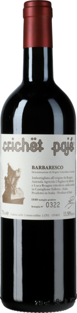 Barbaresco Crichet Paje 2011