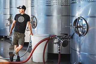 Weinkeller von Dog Point