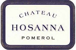 Chateau Hosanna 2015