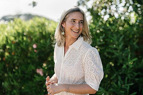 Winzerin des Weingut Quintessa