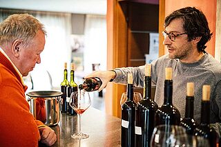 Weinverkostung Heiner Lobenberg, Rotwein