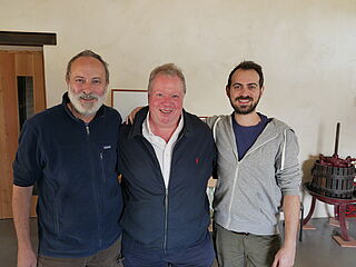 Heiner mit Jean Paul und Antoine