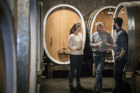 Famile Christmann im Keller