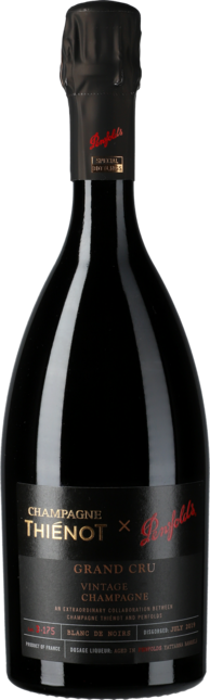 Champagne Thienot x Penfolds Blanc de Noirs Grand Cru Lot 3-175 Flaschengärung 2012
