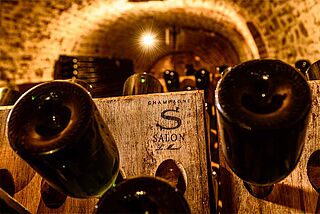 Weinkeller von Champagne Salon