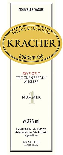 Trockenbeerenauslese Zweigelt Nouvelle Vague No. 1 (fruchtsüß) 2004