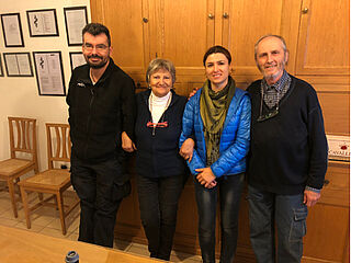 Giuseppe Mascarello mit seiner Familie