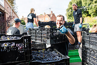 Mitarbeitende des Weinguts