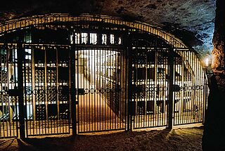 Schatzkammer im Weinkeller