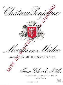 Chateau Poujeaux Cru Bourgeois 2015