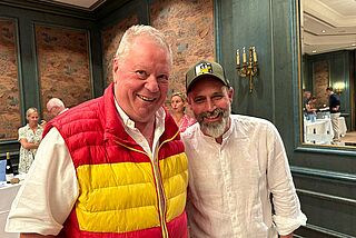 Heiner Lobenberg med Karsten Peter