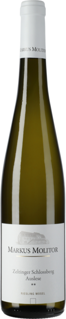 Riesling Zeltinger Schlossberg Auslese ** Weiße Kapsel trocken 2018