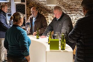 Weinprobe bei Marc Morey