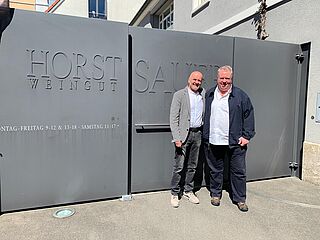 Horst Sauer und Heiner Lobenberg