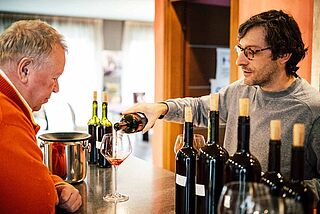 Weinprobe bei Roberto Voerzio