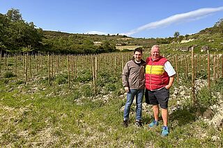 Heiner zu Besuch bei Diego Magana