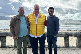 Heiner zu besuch beim Weingut Rodrigo Mendez