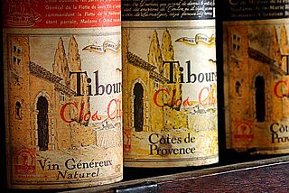 Clos Cibonne-flasker