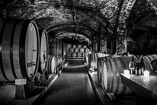 Weinkeller bei Griesel & Compagnie