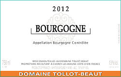 Bourgogne Chardonnay 2012