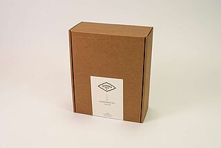 Geschenkverpackung geschlossen