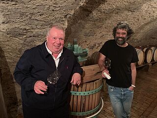 Heiner Lobenberg und Kai Müller von Goldener Ring