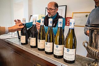 Les Héritiers Saint-Genys Weinverkostung