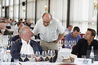 Heiner Lobenberg, Max Gerstl, Elias Schlichting Verkostung VDP