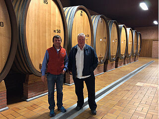 Roberto Conterno mit Heiner Lobenberg