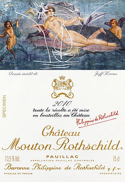 Chateau Mouton Rothschild 1er Cru 2010