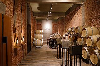 Im Ausstellungsraum von Achaval Ferrer