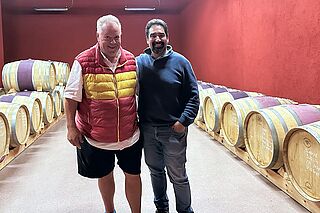 Heiner zu Besuch bei Bodegas Pita