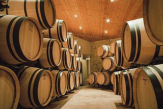 Weinkeller von Clos Manou