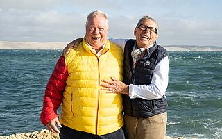 Heiner mit Denis Darriet / Château Seguin