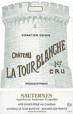 Chateau La Tour Blanche 1er Cru Classe (fruchtsüß) 2014