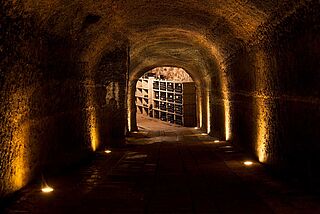 Weinkeller von Castello della Sala