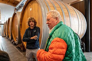 Weinkeller vom Weingut Bruno Giacosa