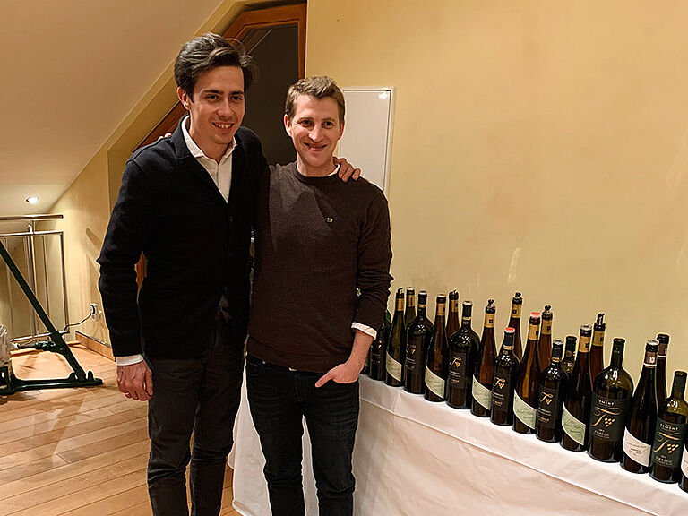 Armin Tement und Peter Bernhard Kühn