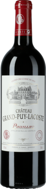 Chateau Grand Puy Lacoste 5eme Cru 2016