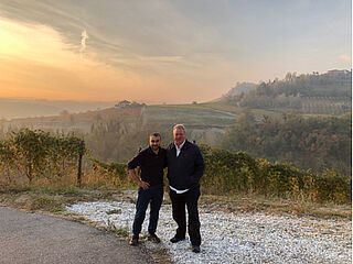 Luca Roagna und Heiner Lobenberg