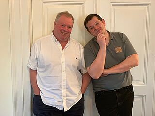 Heiner Lobenberg und Uwe Brenneisen