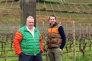 Heiner zu Besuch bei Baron Longo