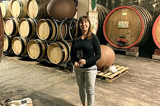 Laurence Feraud i nærheden af Pegau