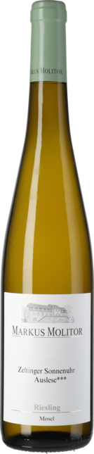 Riesling Zeltinger Sonnenuhr Auslese ***  Grüne Kapsel 2018