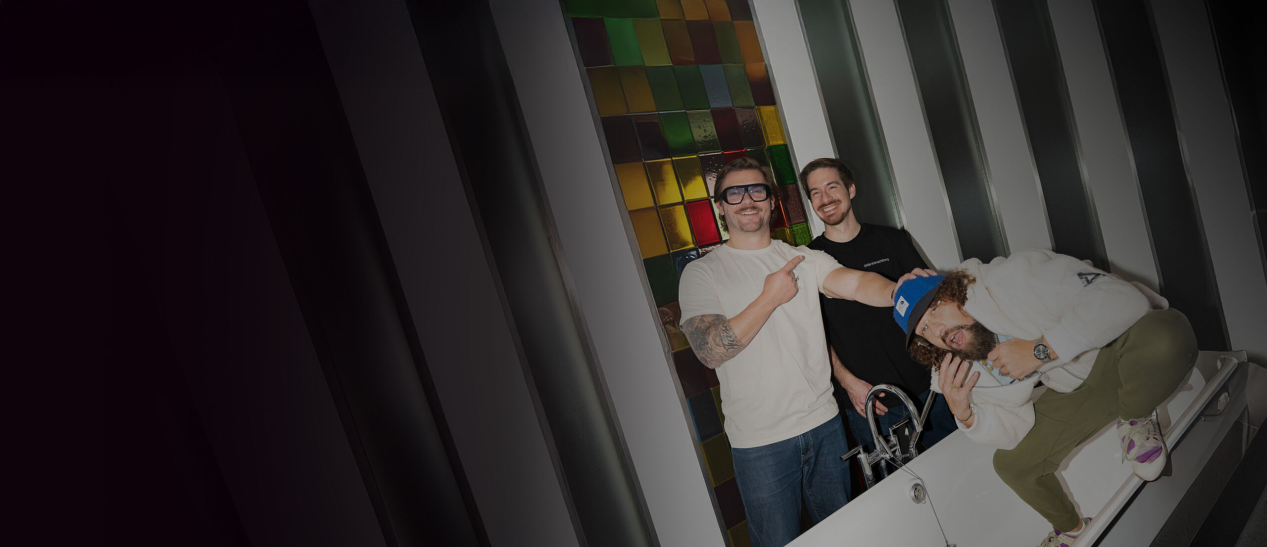 Das Podcast-Duo mit Winzer Andreas Sattler