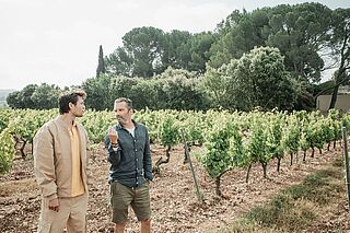 Wein Scout Elias zu Besuch bei Domaine de Fondreche