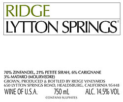 Lytton Springs 2012