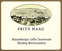 Brauneberger Juffer Sonnenuhr Riesling Beerenauslese (fruchtsüß) 2013