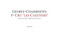 Gevrey Chambertin Cazetiers 1er Cru 2011